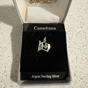Sterling Silver Canadiana Pendant